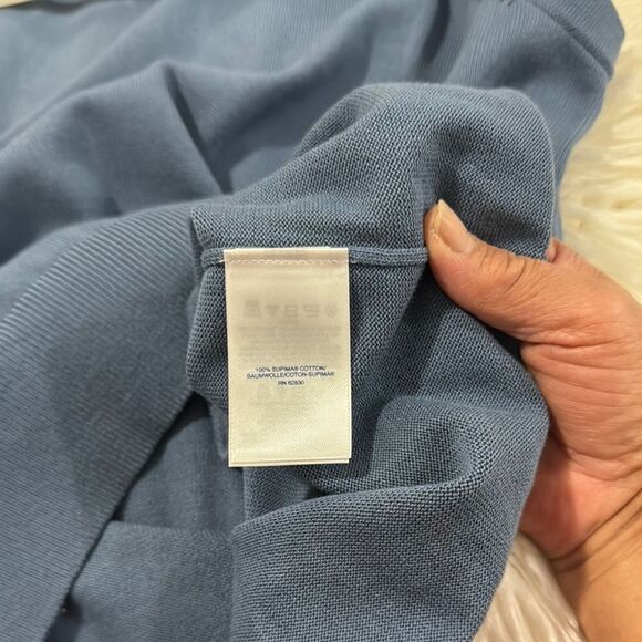 Lands End Blue V-Neck Vest - Picture 7 of 8